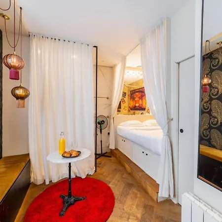 Apartment Studio Cosy Proche Metro - 15 -2p Paris