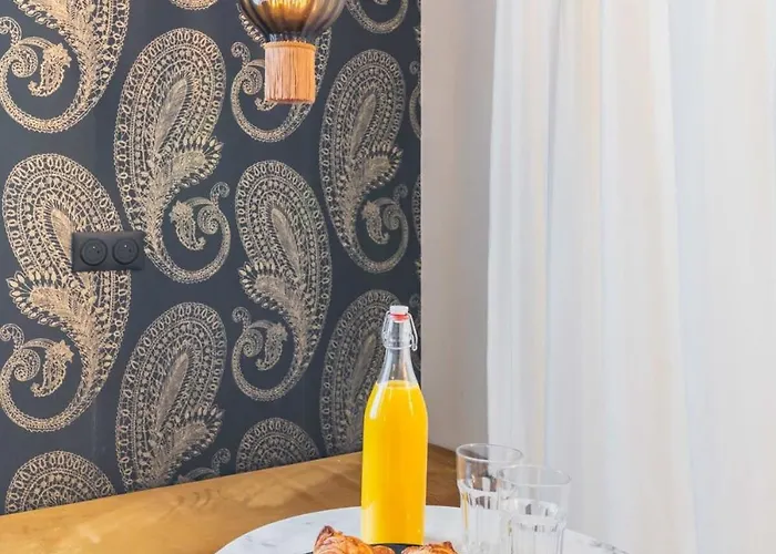 Apartment Studio Cosy Proche Metro - 15 -2p Paris